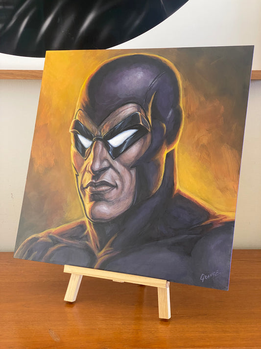 The Phantom - Acrylic Painting on Composit Wood Board