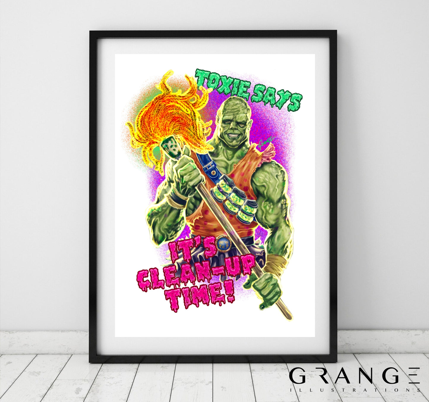 Toxie - "It's Clean-Up Time" by Grange Wallis