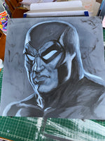 The Phantom - Acrylic Painting on Composit Wood Board