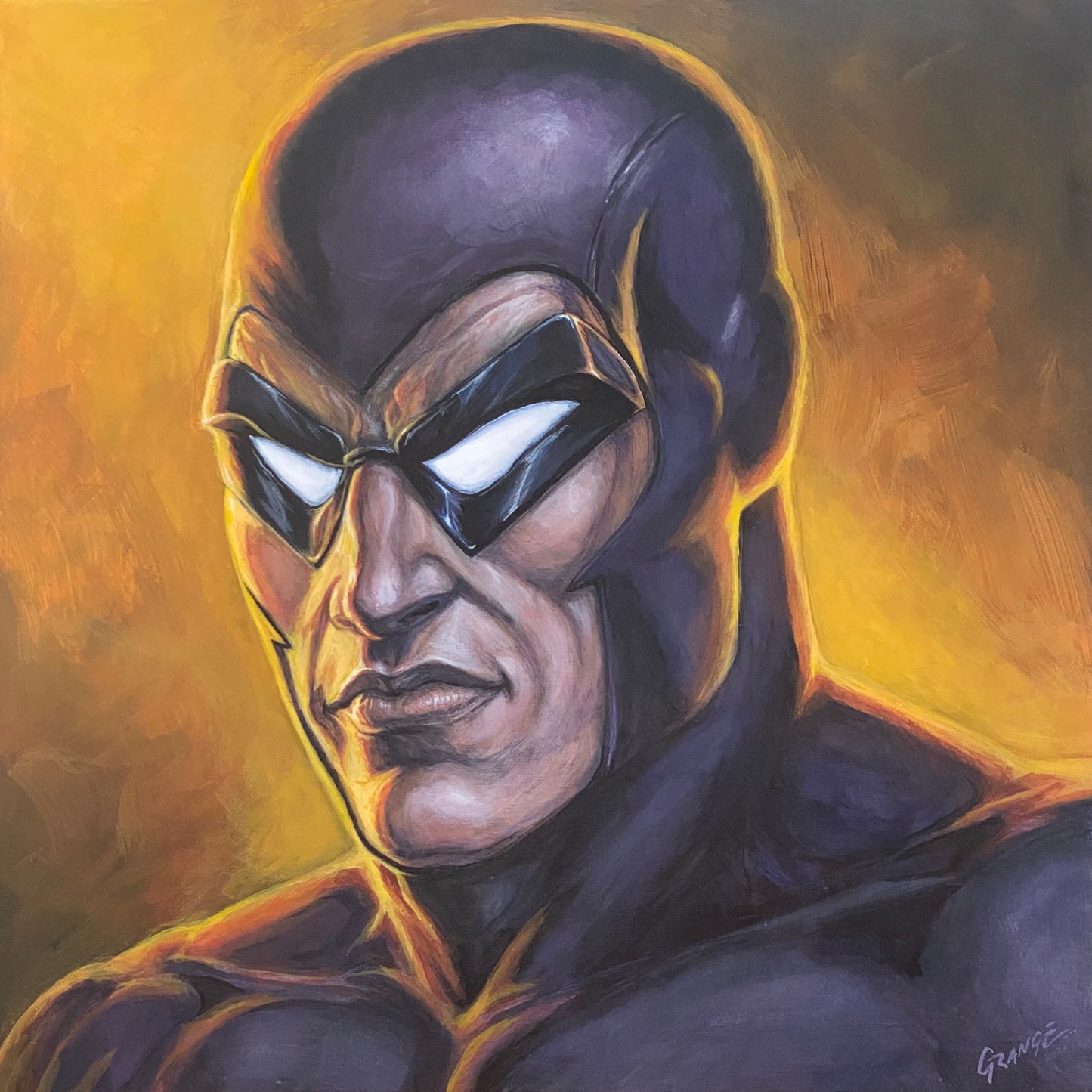 The Phantom - Acrylic Painting on Composit Wood Board
