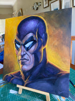 The Phantom - Acrylic Painting on Composit Wood Board