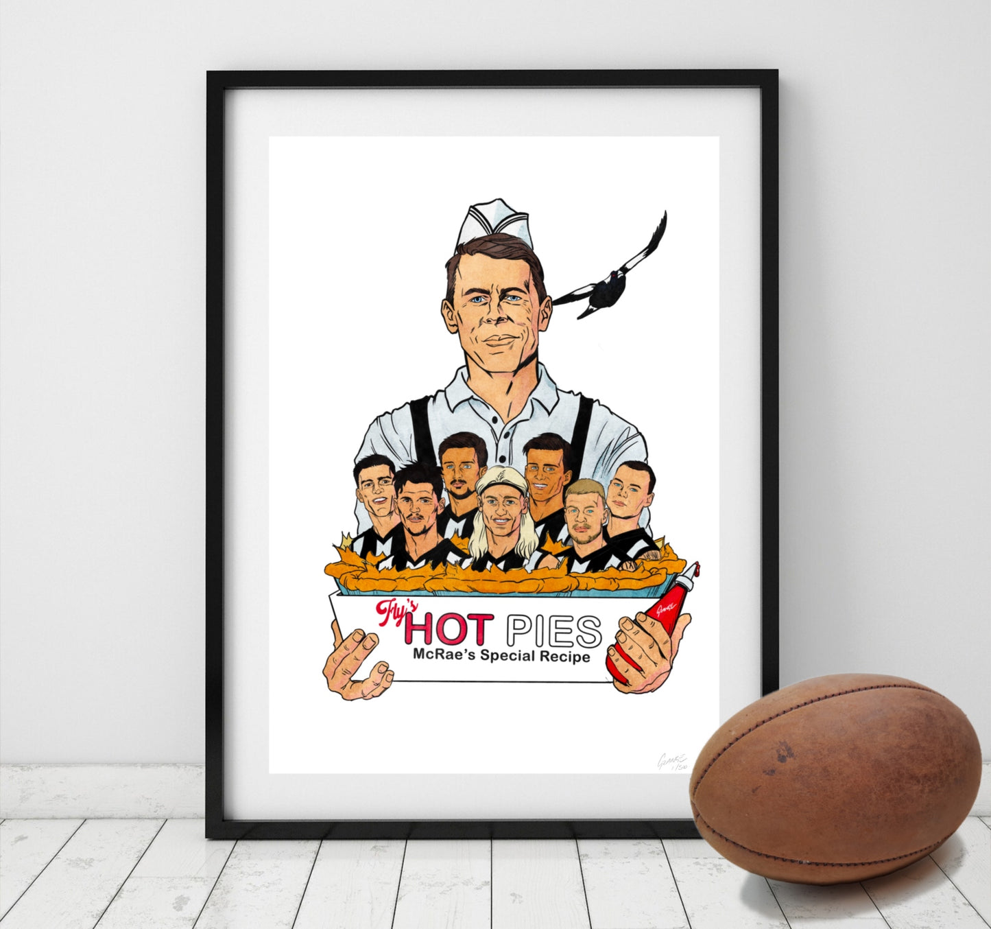Complete 'Grange Mapies Premiers' Print Set, By Grange Wallis (4 x UNFRAMED, 20% off Bundle)