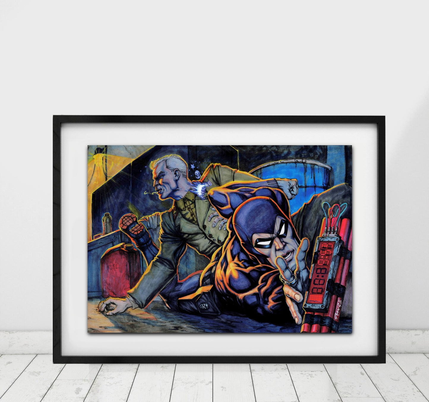 The Phantom - Floating Boarders - Original Artwork
