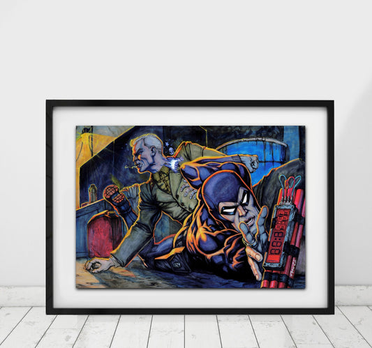 The Phantom - Floating Boarders - Original Artwork