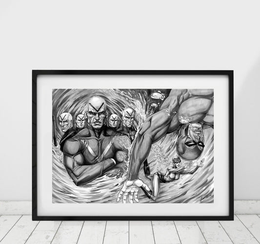 The Phantom - The Flooded City - Original Art