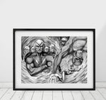 The Phantom -  The Flooded City - Original Art