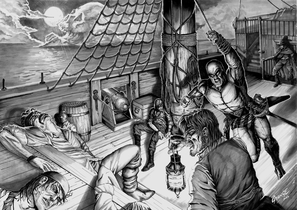 The Phantom - The Kingdom of Pirates - Original Artwork
