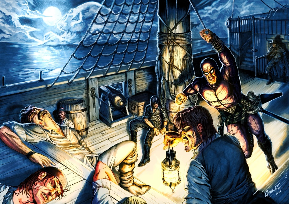 The Phantom - The Kingdom of Pirates - Original Artwork