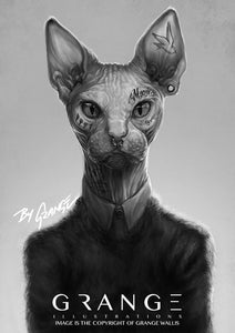 Urban Zoo 'The Inked Cat'