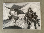 The Phantom - The Man With The Silver Nose Original Artwork