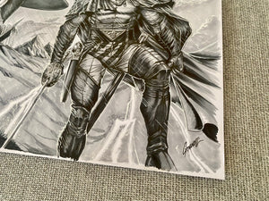 The Phantom - The Man With The Silver Nose Original Artwork